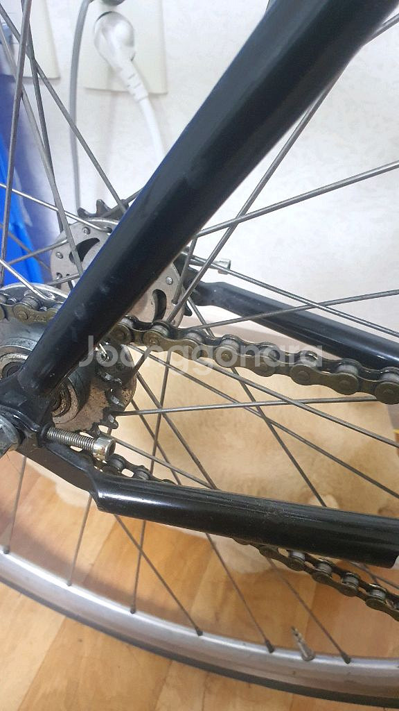 크레이지 허튼 2 크로몰리 픽시 자전거--3