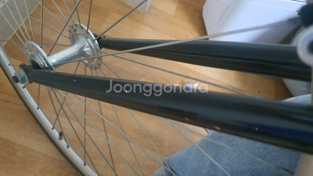 크레이지 허튼 2 크로몰리 픽시 자전거--5