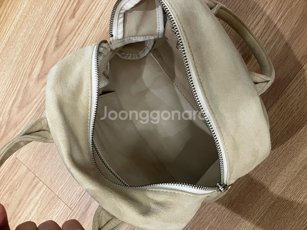 꼼데가르송 스웨이드 미니백--3