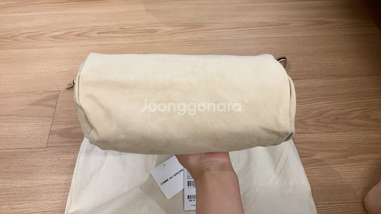 꼼데가르송 스웨이드 미니백--7