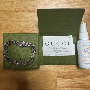 구찌 인터로킹 팔찌