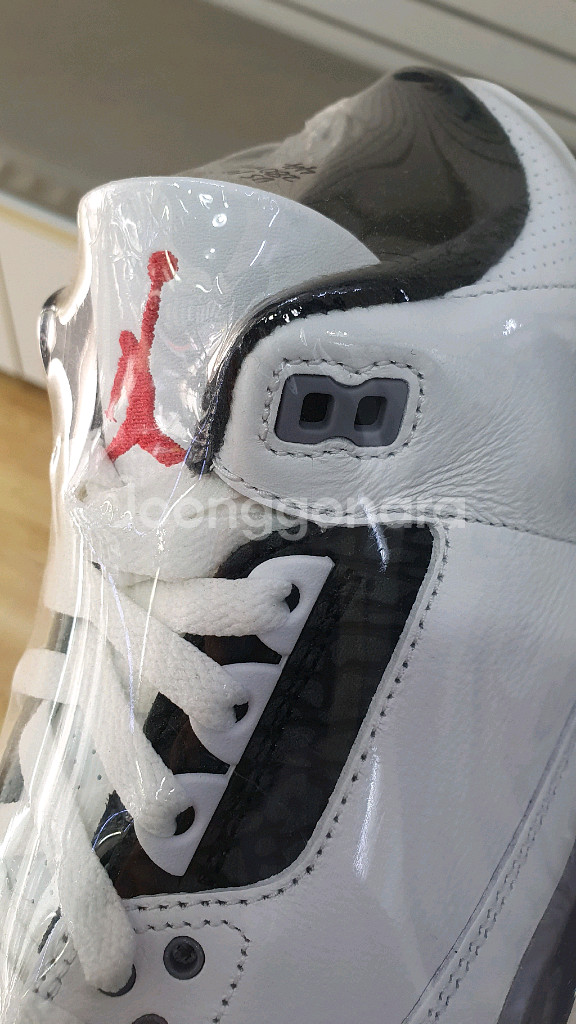 나이키 에어 조던 3 레트로 시멘트그레이 280새상품--5