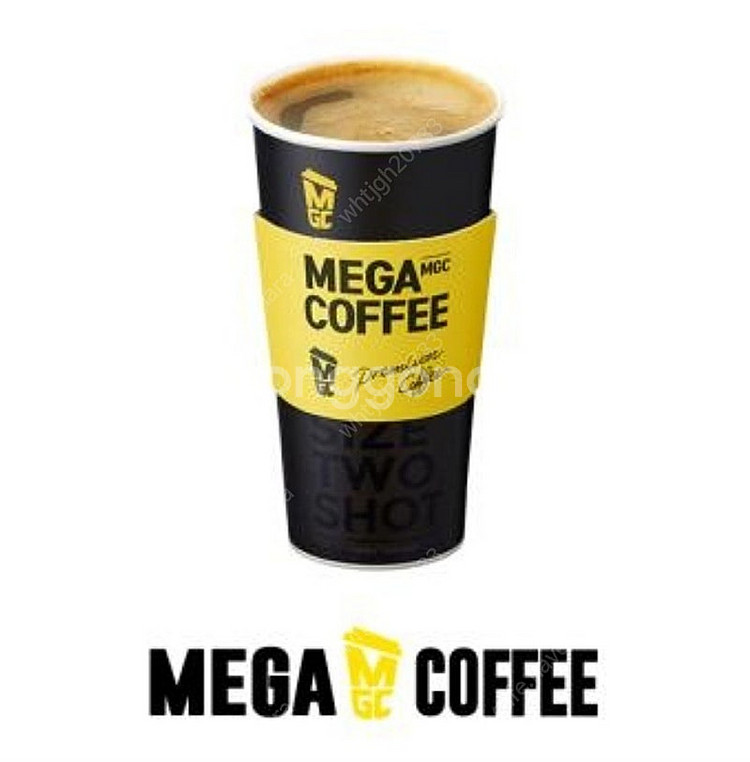 메가커피 핫 아메리카노 1,300원에 팝니다--0