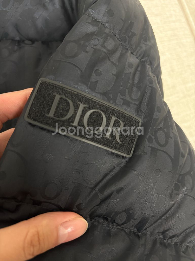 디올 오블리크 패딩 점퍼--4