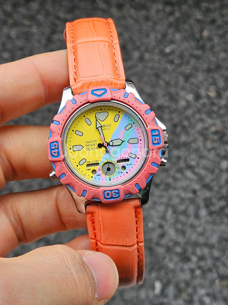 카시오 빈티지시계--0