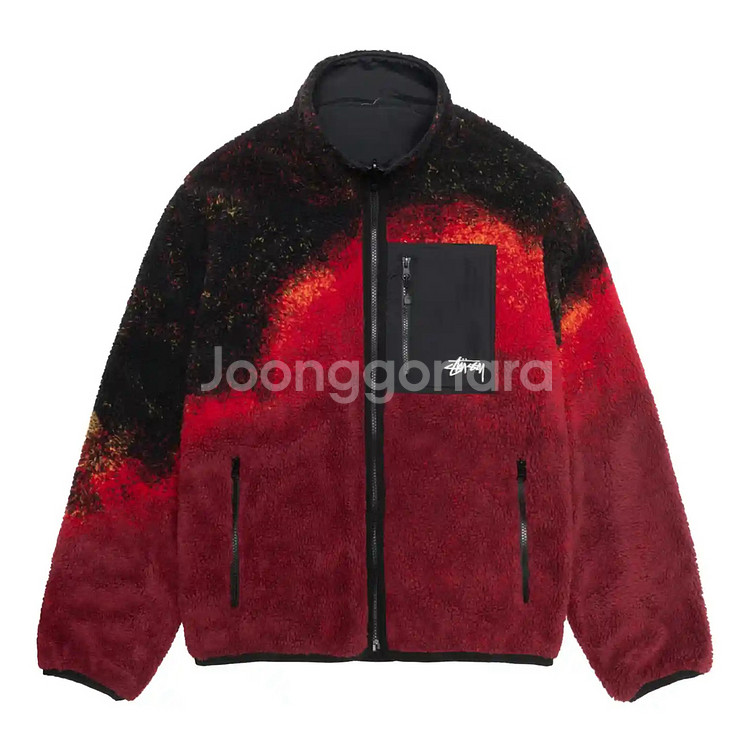 새상품 스투시 쉐르파 리버시블 자켓 후리스--1