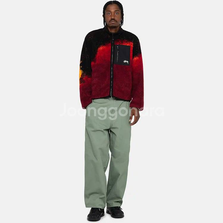 새상품 스투시 쉐르파 리버시블 자켓 후리스--7