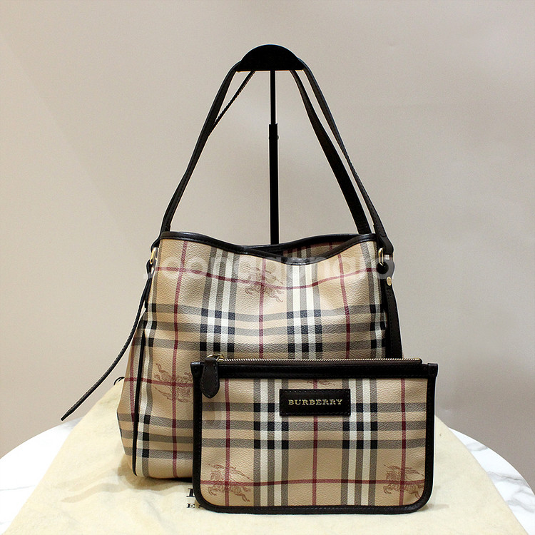 [명품다올동래] 버버리 헤이마켓 체크 쇼퍼백 3741175--0