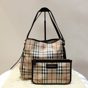 [명품다올동래] 버버리 헤이마켓 체크 쇼퍼백 3741175