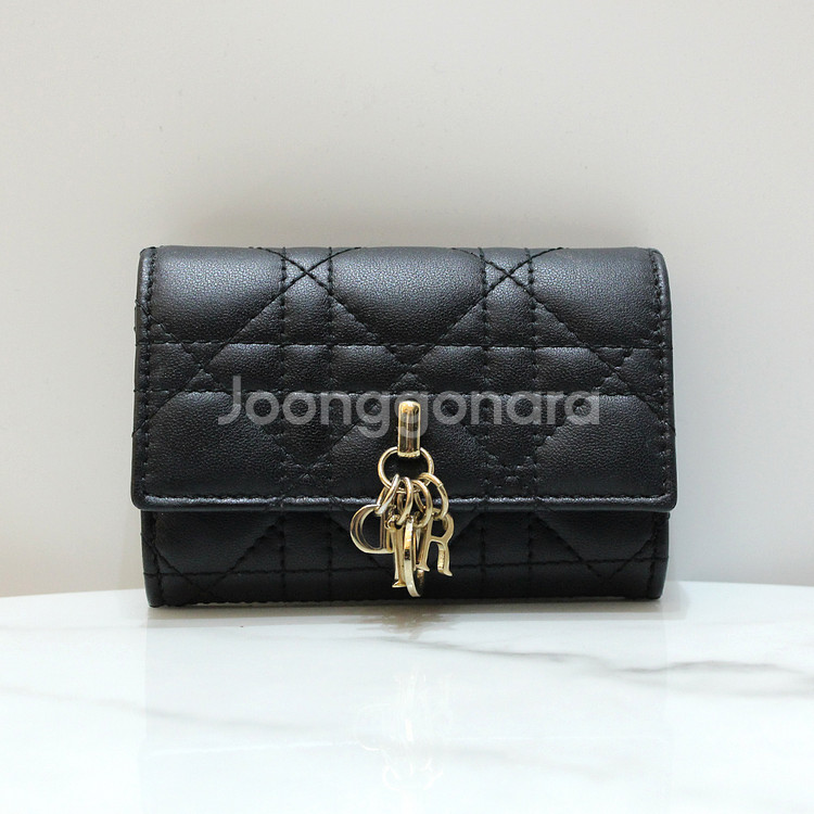 [명품다올동래] 디올 까나쥬 글리신 카드지갑 S0966--0