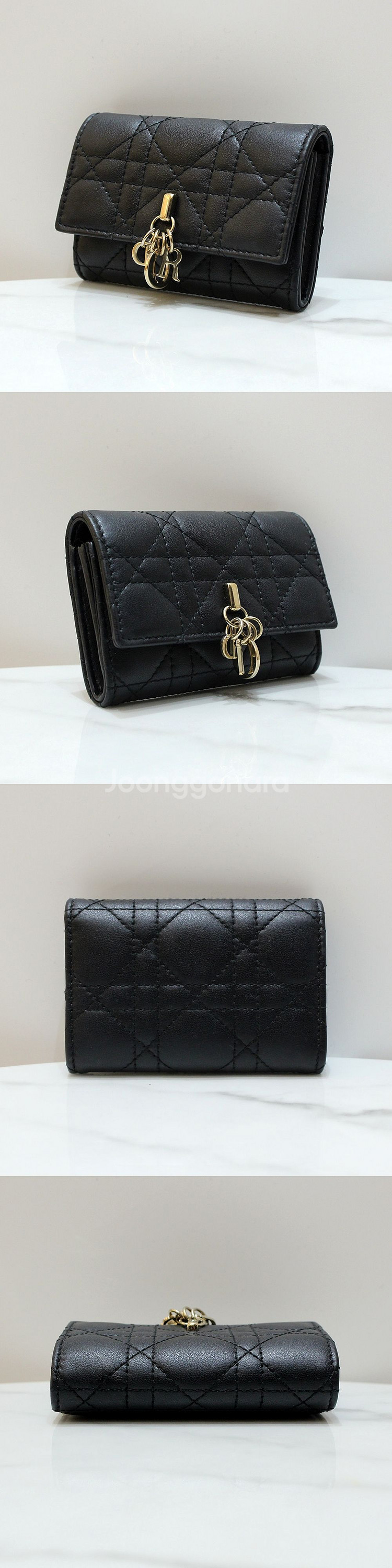 [명품다올동래] 디올 까나쥬 글리신 카드지갑 S0966--1