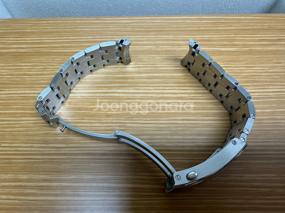 오메가 씨마스터 300 스테인리스 스틸 시계줄--2