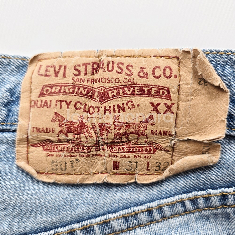 리바이스 501 청바지 연청 데님 사이즈30 R2777--4