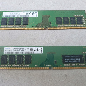삼성 DDR4 PC4-25600 8GB 3200 * 2
