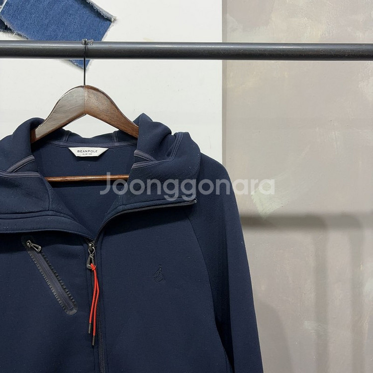 (105) 빈폴 캐주얼 네오프렌 슬림핏 후드집업 자켓--2