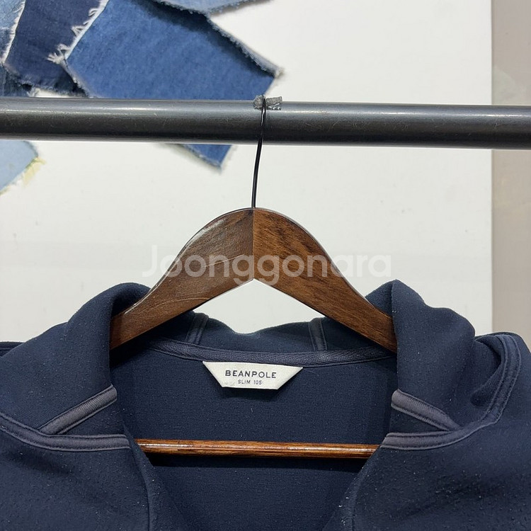 (105) 빈폴 캐주얼 네오프렌 슬림핏 후드집업 자켓--1