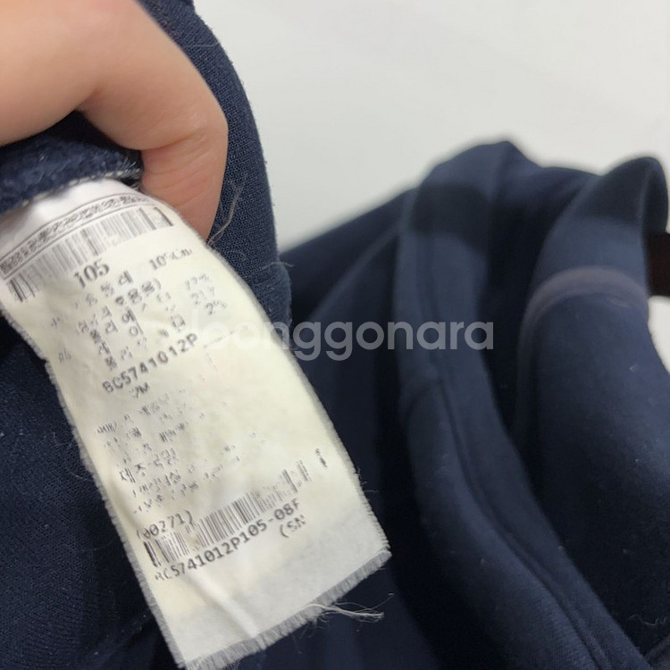 (105) 빈폴 캐주얼 네오프렌 슬림핏 후드집업 자켓--4