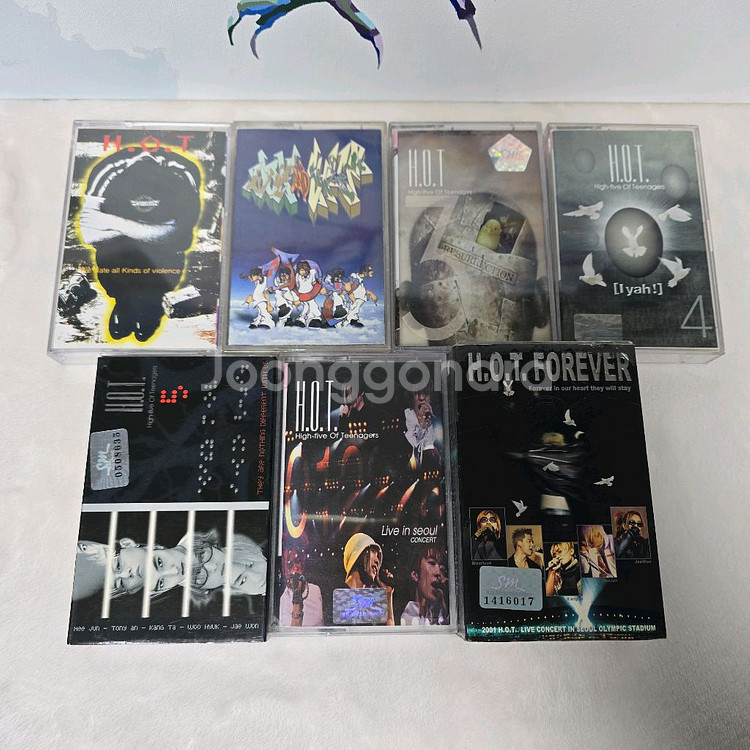 에이치오티 에쵸티 HOT H.O.T 카세트 테이프 일괄--2