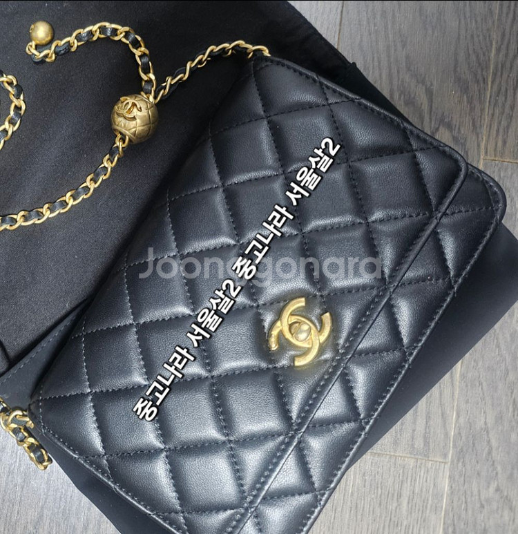 [마지막인하]샤넬 woc 골든볼 램스킨 풀구성(인보이스 등)I골드 메탈(+이너백)--0