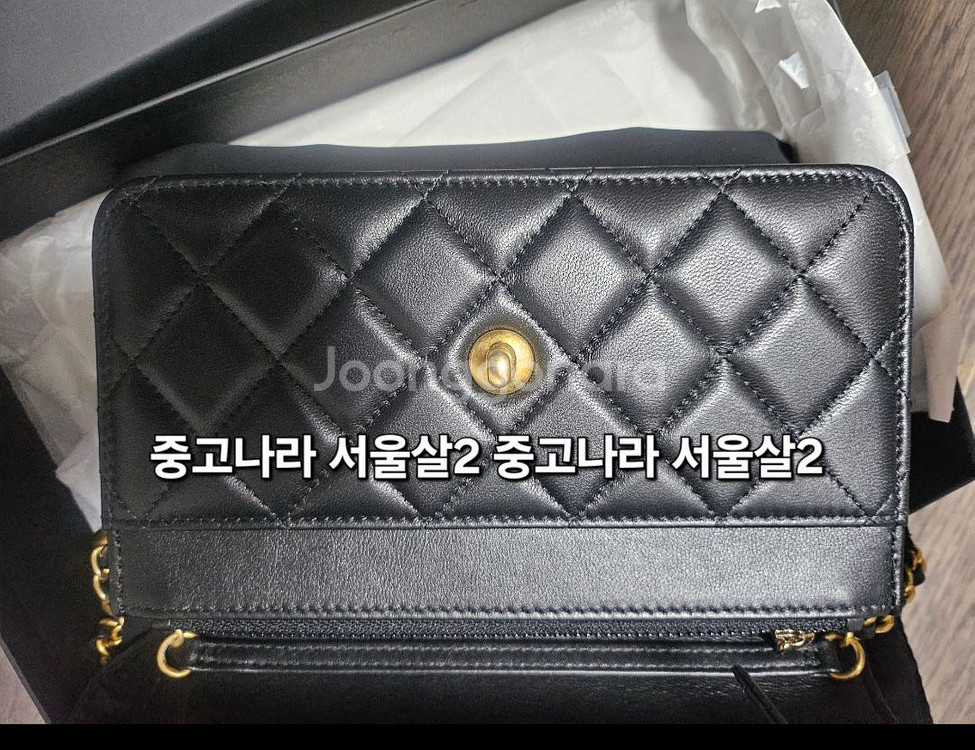 [마지막인하]샤넬 woc 골든볼 램스킨 풀구성(인보이스 등)I골드 메탈(+이너백)--2