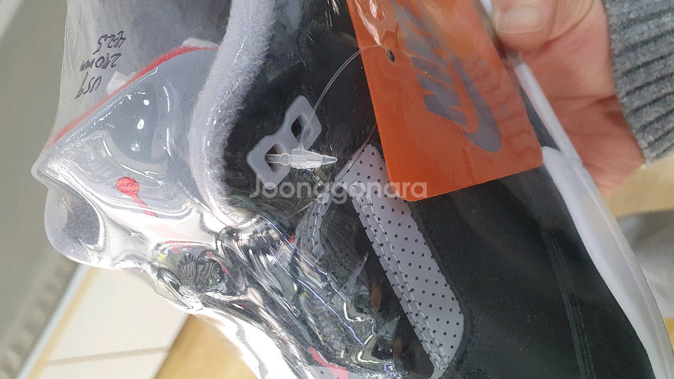 나이키 정품 조던3 레트로 블랙 시멘트 새상품--2