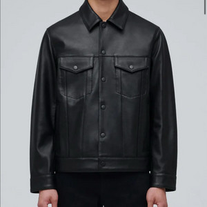 무신사 스탠다드 램스킨 트러커 재킷