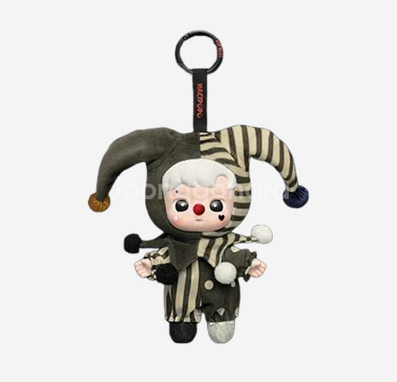 팝마트 와이 소 시리어스 시리즈 바이닐 플러시 펜던트 실버 미스트 클라운--0