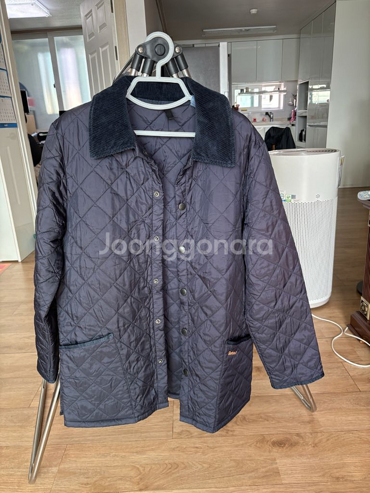 바버 남성퀼팅자켓 사이즈 100(상태 좋음)--2
