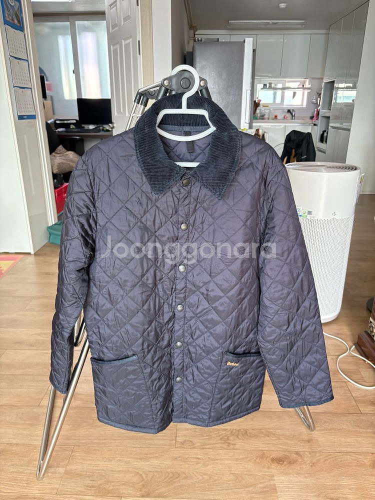 바버 남성퀼팅자켓 사이즈 100(상태 좋음)--0