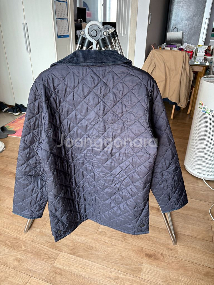 바버 남성퀼팅자켓 사이즈 100(상태 좋음)--3