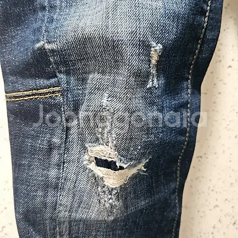 44) 디스퀘어드2 리트로 루키진8 슬림바이커 데님 중청워싱--3