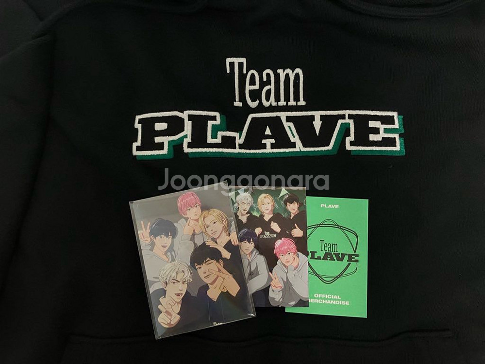 플레이브 후드티 M--1