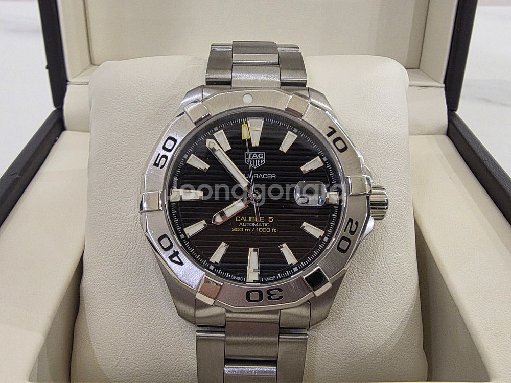 태그호이어 아쿠아레이서300 WAY2010 오토 43MM--0