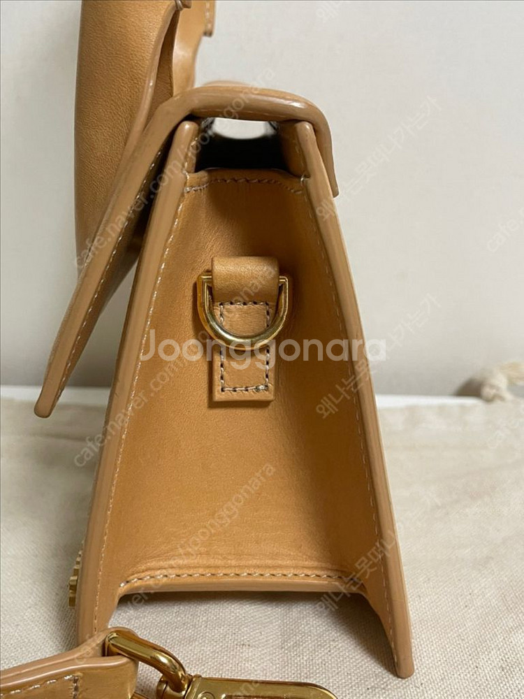 자크뮈스 르 치키토 모옌 토트백 다크 옐로우--7