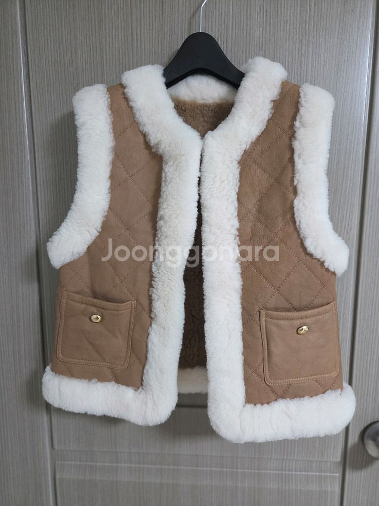 마인 리버시블 램스 퍼 베스트55 랑방 타임 더캐시미어--5