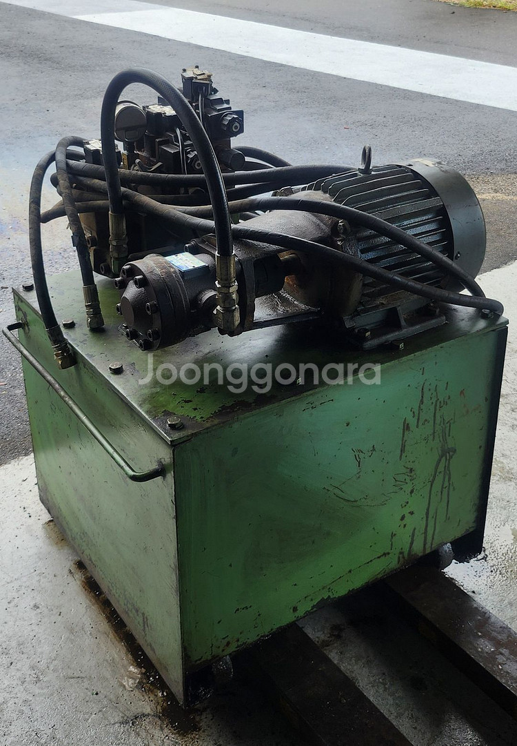 유압유니트5마력 유압실린다--0