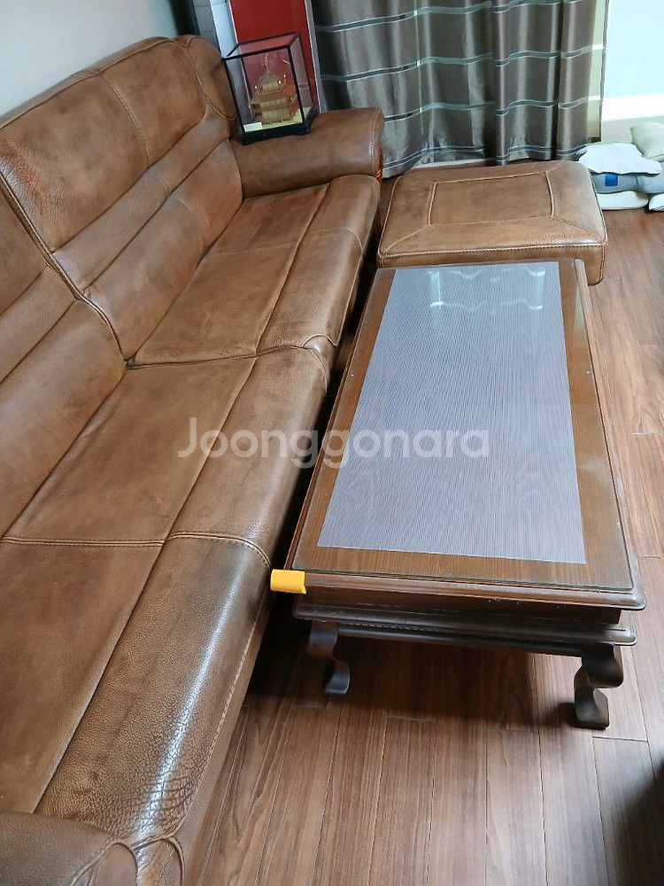 통가죽 쇼파--1