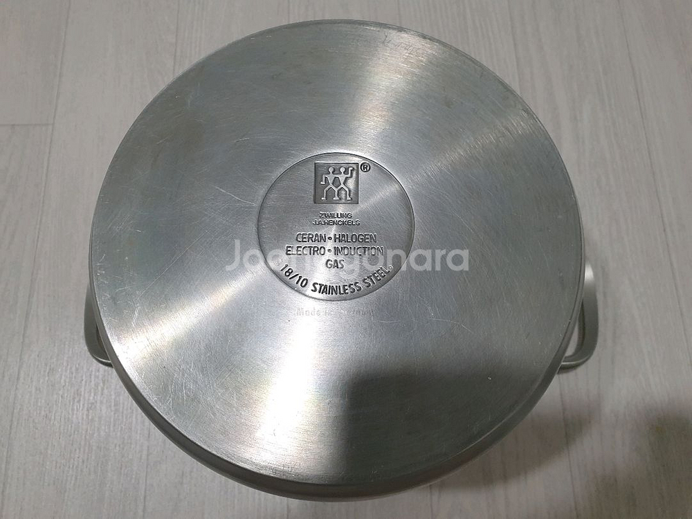 행켈 스텐 냄비 20cm/DKNY 니트 티 90/스카프--2