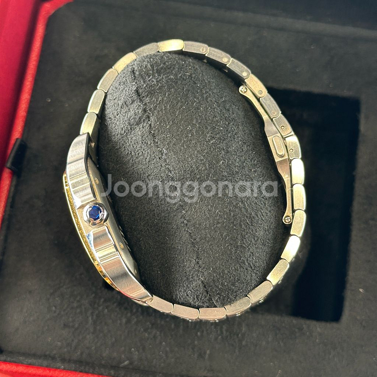 까르띠에 산토스 드 까르띠에 콤비 라지 W2SA0009--3