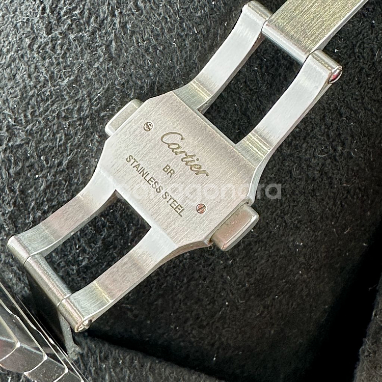 까르띠에 산토스 드 까르띠에 콤비 라지 W2SA0009--7