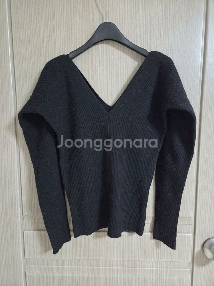 오브제 울블렌드 브이넥 니트 랑방 마인 타임 더캐시미어--1