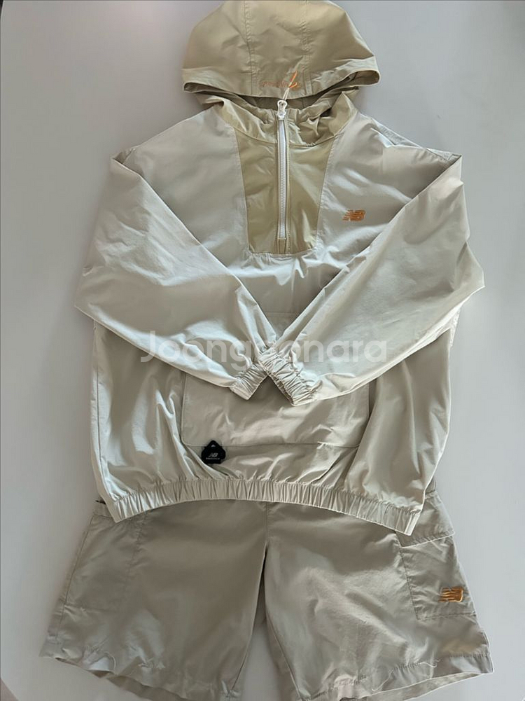 뉴발란스 키즈 아노락 반바지세트(140)--0