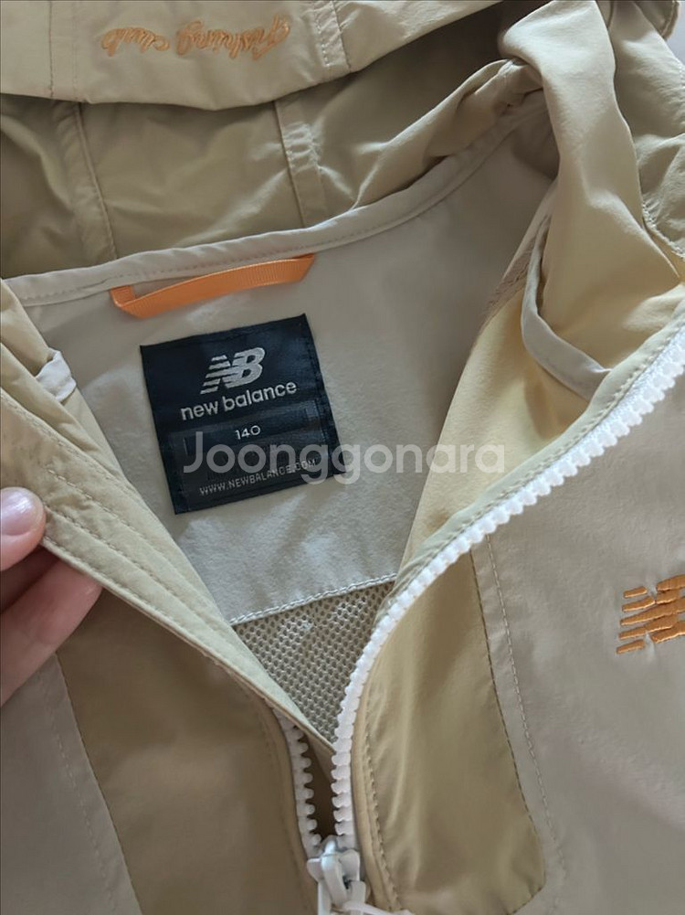 뉴발란스 키즈 아노락 반바지세트(140)--3