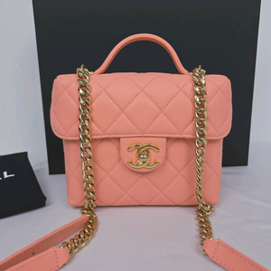 샤넬 박스백 캐비어 내장칩