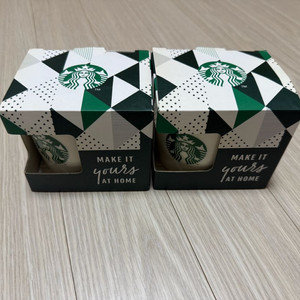 스타벅스앳홈 카푸치노 머그 260ml 2개 새상품