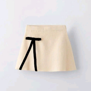 자라키즈 리본 니트스커트 새상품