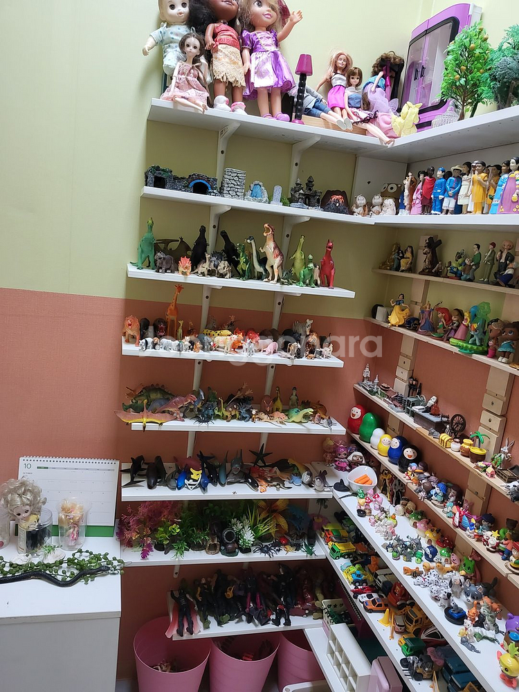 모래놀이치료실 일괄 정리(피규어 모래놀이판 포함)--1