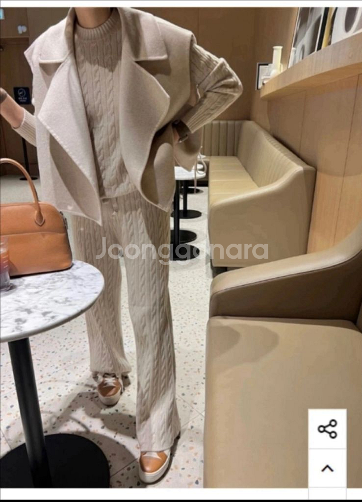 듀마르셀 말리베스트 새상품 오트밀 색상--1