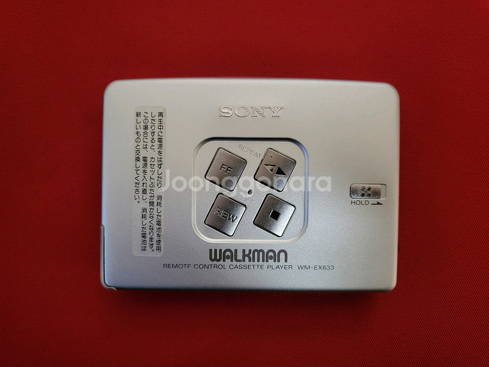소니워크맨 WM-EX633 깨끗한 정상작동품--0