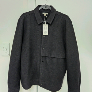 COS 보일드 울 자켓 미드나잇 브라운 M